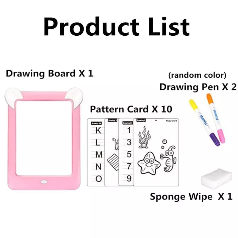 3D Magic Drawing Board With Pen, Sketch Pad, Light Effects Puzzles Board, Digital Graffiti Pad, LCD Writing Tablet For Kids, Educational Toys For Children, Kids Writing Board 3D Magic Drawing Board With Pen, Sketch Pad, Light Effects Puzzles Board, Digital Graffiti Pad, LCD Writing Tablet For Kids, Educational Toys For Children, Kids Writing Board